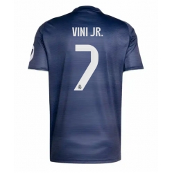 Real Madrid Vinicius Junior #7 Bortedrakt 2025-26 Kortermet