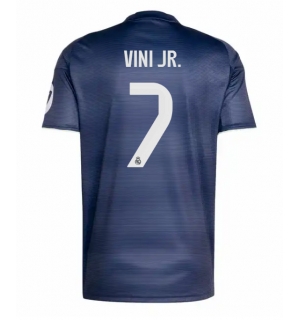 Real Madrid Vinicius Junior #7 Bortedrakt 2025-26 Kortermet