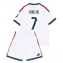 Real Madrid Vinicius Junior #7 Hjemmedraktsett Barn 2026-27 Kortermet (+ Korte bukser)