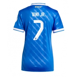Real Madrid Vinicius Junior #7 Tredjedrakt Dame 2025-26 Kortermet