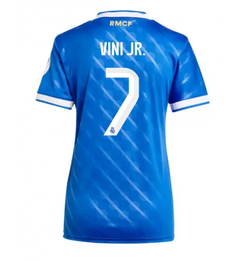 Real Madrid Vinicius Junior #7 Tredjedrakt Dame 2025-26 Kortermet Real Madrid Vinicius Junior #7 Tredjedrakt Dame 2025-26 Kortermet