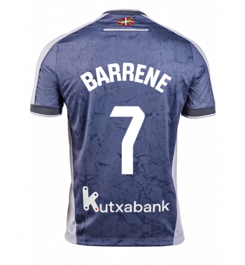 Real Sociedad Ander Barrenetxea #7 Bortedrakt 2025-26 Kortermet Real Sociedad Ander Barrenetxea #7 Bortedrakt 2025-26 Kortermet