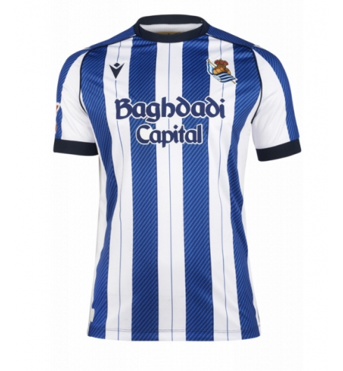 Real Sociedad Hjemmedrakt 2025-26 Kortermet Real Sociedad Hjemmedrakt 2025-26 Kortermet