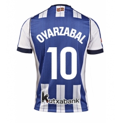 Real Sociedad Mikel Oyarzabal #10 Hjemmedrakt 2025-26 Kortermet