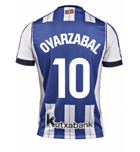 Real Sociedad Mikel Oyarzabal #10 Hjemmedrakt 2025-26 Kortermet Real Sociedad Mikel Oyarzabal #10 Hjemmedrakt 2025-26 Kortermet