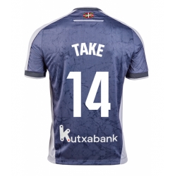 Real Sociedad Takefusa Kubo #14 Bortedrakt 2025-26 Kortermet