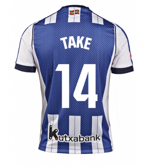 Real Sociedad Takefusa Kubo #14 Hjemmedrakt 2025-26 Kortermet Real Sociedad Takefusa Kubo #14 Hjemmedrakt 2025-26 Kortermet