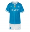 SSC Napoli Hjemmedraktsett Barn 2025-26 Kortermet (+ Korte bukser)