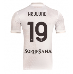 SSC Napoli Rasmus Hojlund #19 Bortedrakt 2025-26 Kortermet