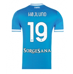 SSC Napoli Rasmus Hojlund #19 Hjemmedrakt 2025-26 Kortermet