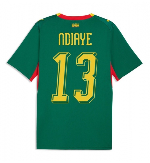 Senegal Iliman Ndiaye #13 Bortedrakt VM 2026 Kortermet Senegal Iliman Ndiaye #13 Bortedrakt VM 2026 Kortermet