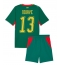 Senegal Iliman Ndiaye #13 Bortedraktsett Barn VM 2026 Kortermet (+ Korte bukser)