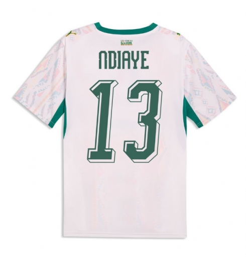 Senegal Iliman Ndiaye #13 Hjemmedrakt VM 2026 Kortermet Senegal Iliman Ndiaye #13 Hjemmedrakt VM 2026 Kortermet
