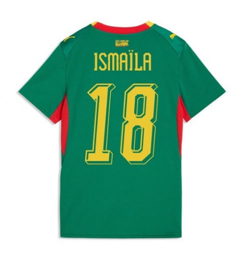 Senegal Ismaila Sarr #18 Bortedrakt Dame VM 2026 Kortermet Senegal Ismaila Sarr #18 Bortedrakt Dame VM 2026 Kortermet