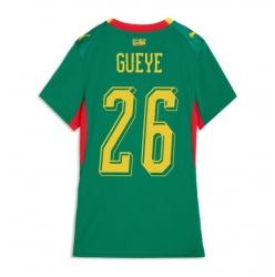 Senegal Pape Gueye #26 Bortedrakt Dame VM 2026 Kortermet