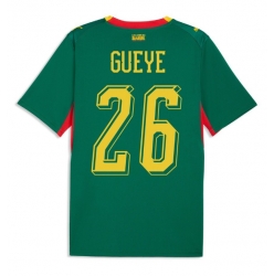 Senegal Pape Gueye #26 Bortedrakt VM 2026 Kortermet