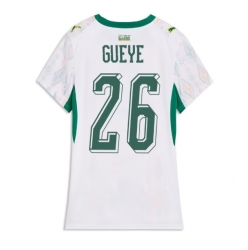 Senegal Pape Gueye #26 Hjemmedrakt Dame VM 2026 Kortermet
