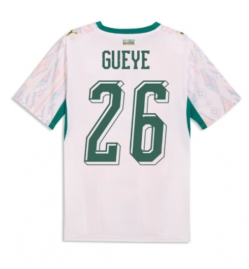Senegal Pape Gueye #26 Hjemmedrakt VM 2026 Kortermet Senegal Pape Gueye #26 Hjemmedrakt VM 2026 Kortermet
