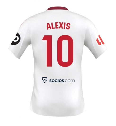 Sevilla Alexis Sanchez #10 Hjemmedrakt 2025-26 Kortermet Sevilla Alexis Sanchez #10 Hjemmedrakt 2025-26 Kortermet