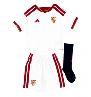 Sevilla Hjemmedraktsett Barn 2026-27 Kortermet (+ Korte bukser)