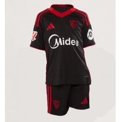 Sevilla Tredjedraktsett Barn 2025-26 Kortermet (+ Korte bukser)