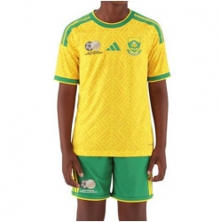 Sør-Afrika Hjemmedraktsett Barn VM 2026 Kortermet (+ Korte bukser)