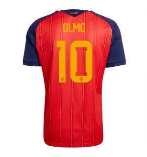 Spania Dani Olmo #10 Hjemmedrakt VM 2026 Kortermet