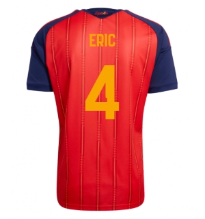 Spania Eric Garcia #4 Hjemmedrakt VM 2026 Kortermet