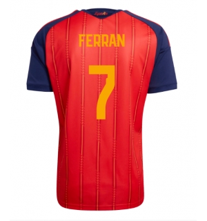 Spania Ferran Torres #7 Hjemmedrakt VM 2026 Kortermet