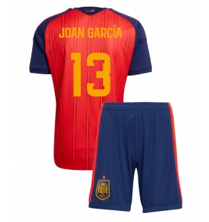 Spania Joan Garcia #13 Hjemmedraktsett Barn VM 2026 Kortermet (+ Korte bukser)