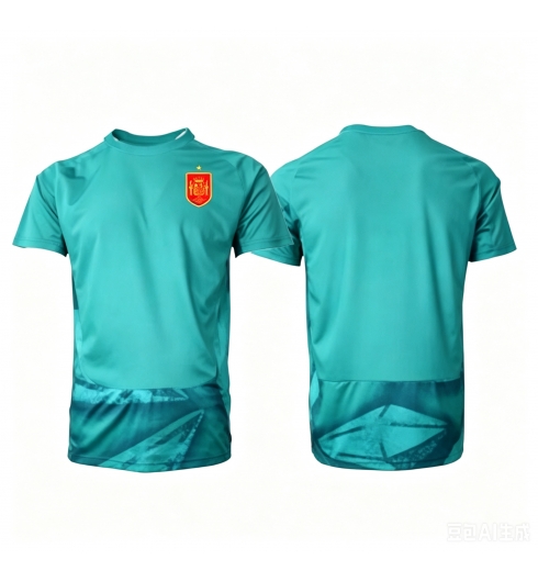 Spania Keeper Bortedrakt VM 2026 Kortermet Spania Keeper Bortedrakt VM 2026 Kortermet