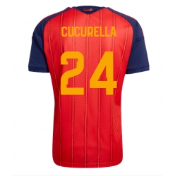 Spania Marc Cucurella #24 Hjemmedrakt VM 2026 Kortermet
