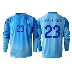 Spania Unai Simon #23 Keeper Hjemmedrakt VM 2026 Langermet