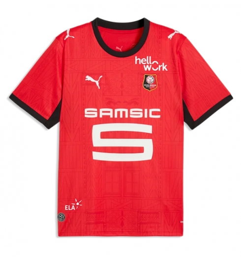 Stade Rennais Hjemmedrakt 2026-27 Kortermet Stade Rennais Hjemmedrakt 2026-27 Kortermet