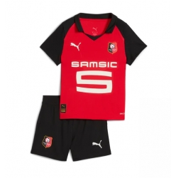Stade Rennais Hjemmedraktsett Barn 2025-26 Kortermet (+ Korte bukser)