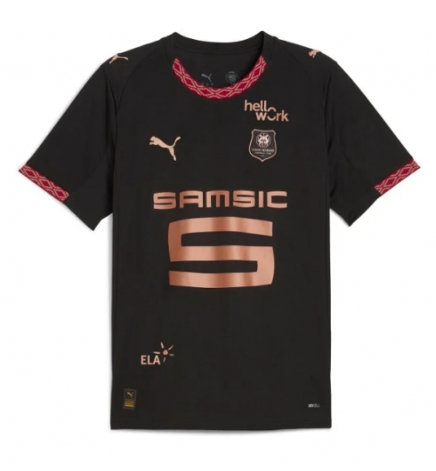 Stade Rennais Tredjedrakt 2025-26 Kortermet Stade Rennais Tredjedrakt 2025-26 Kortermet