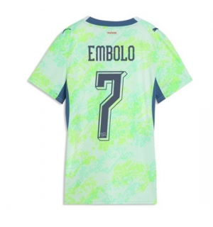 Sveits Breel Embolo #7 Bortedrakt Dame VM 2026 Kortermet