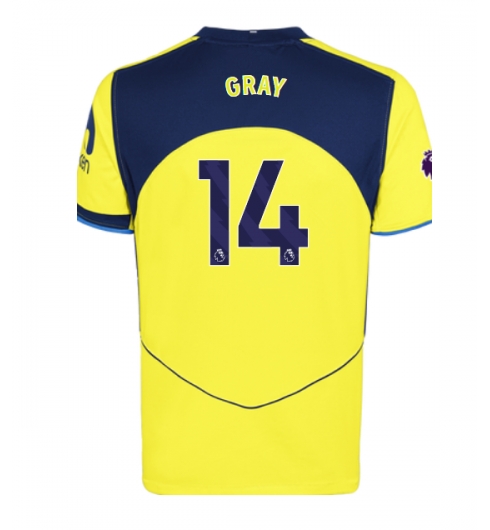 Tottenham Hotspur Archie Gray #14 Tredjedrakt 2025-26 Kortermet Tottenham Hotspur Archie Gray #14 Tredjedrakt 2025-26 Kortermet