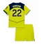 Tottenham Hotspur Brennan Johnson #22 Tredjedraktsett Barn 2025-26 Kortermet (+ Korte bukser)