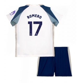 Tottenham Hotspur Cristian Romero #17 Hjemmedraktsett Barn 2025-26 Kortermet (+ Korte bukser)