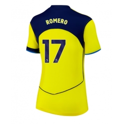 Tottenham Hotspur Cristian Romero #17 Tredjedrakt Dame 2025-26 Kortermet
