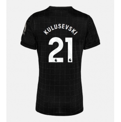 Tottenham Hotspur Dejan Kulusevski #21 Bortedrakt Dame 2025-26 Kortermet