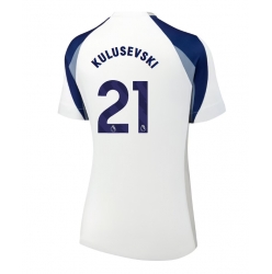 Tottenham Hotspur Dejan Kulusevski #21 Hjemmedrakt Dame 2025-26 Kortermet