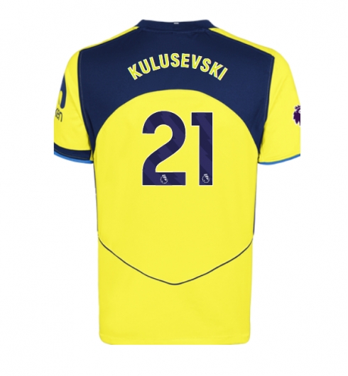 Tottenham Hotspur Dejan Kulusevski #21 Tredjedrakt 2025-26 Kortermet Tottenham Hotspur Dejan Kulusevski #21 Tredjedrakt 2025-26 Kortermet