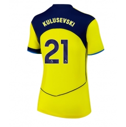 Tottenham Hotspur Dejan Kulusevski #21 Tredjedrakt Dame 2025-26 Kortermet