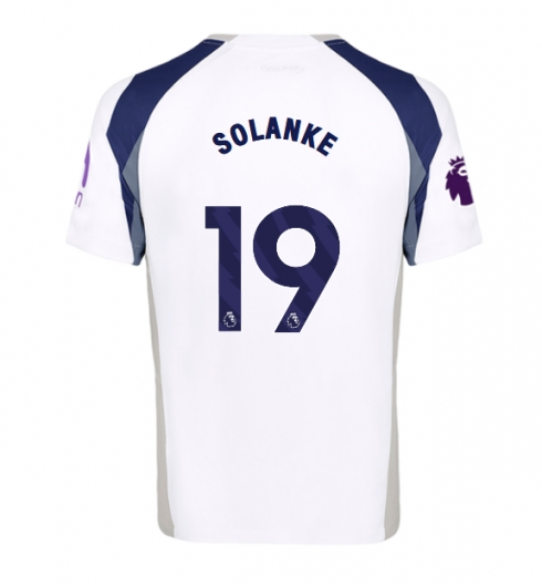 Tottenham Hotspur Dominic Solanke #19 Hjemmedrakt 2025-26 Kortermet Tottenham Hotspur Dominic Solanke #19 Hjemmedrakt 2025-26 Kortermet
