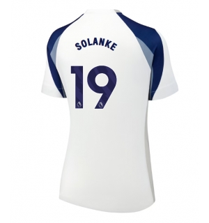Tottenham Hotspur Dominic Solanke #19 Hjemmedrakt Dame 2025-26 Kortermet