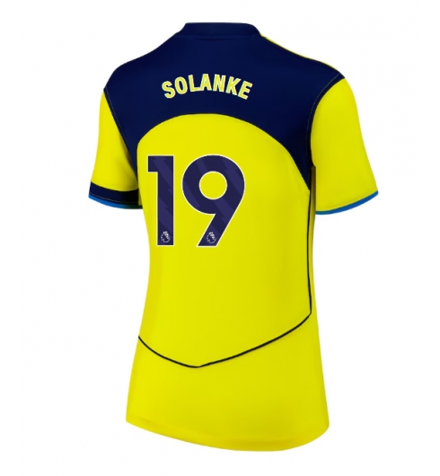 Tottenham Hotspur Dominic Solanke #19 Tredjedrakt Dame 2025-26 Kortermet Tottenham Hotspur Dominic Solanke #19 Tredjedrakt Dame 2025-26 Kortermet