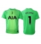 Tottenham Hotspur Guglielmo Vicario #1 Keeper Hjemmedrakt 2025-26 Kortermet