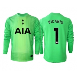Tottenham Hotspur Guglielmo Vicario #1 Keeper Hjemmedrakt 2025-26 Langermet
